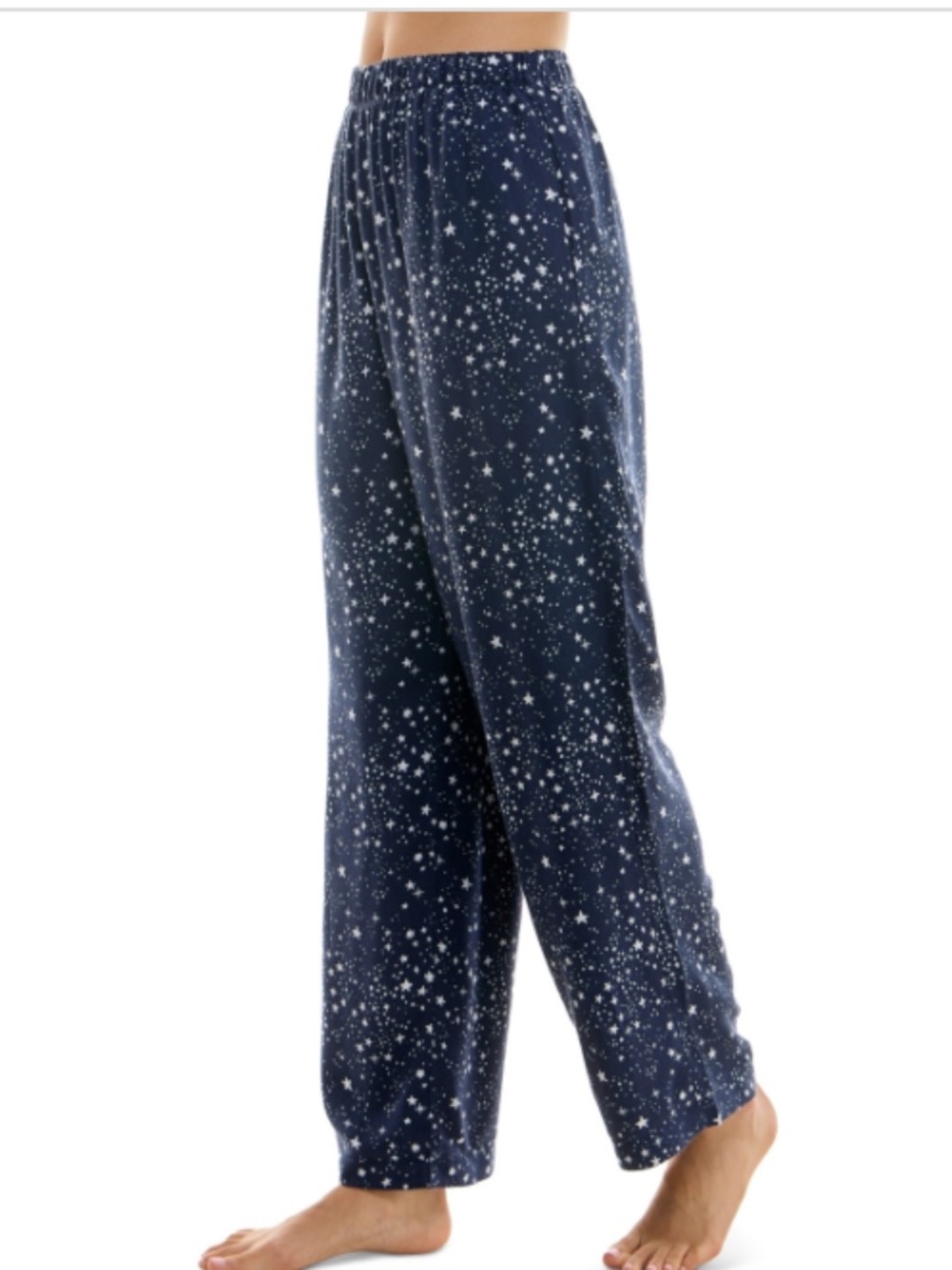 Roudelain Women's Printed Flannel Pajama Pants - Sylvia Stars